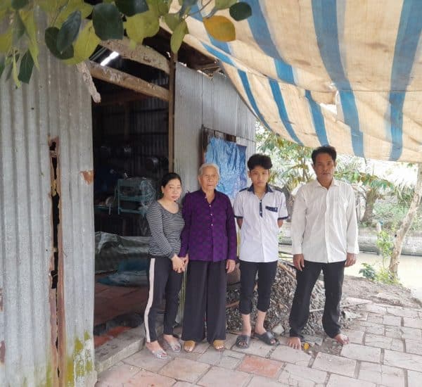 XÂY NHÀ TÌNH THƯƠNG BÀ NGUYỄN THỊ HIỀN, HUYỆN CỒ ĐỎ, CẦN THƠ