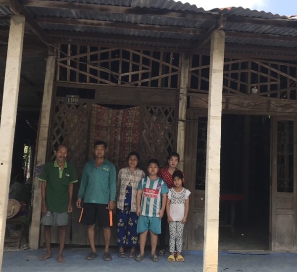 GIEO NGÔI NHÀ MƠ ƯỚC GIA ĐÌNH ANH TRẦN HÙNG CẨN – LONG AN