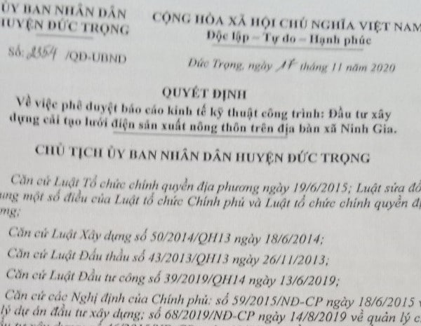 THƯ KÊU GỌI TRỢ DUYÊN KÉO ĐIỆN CHO TỊNH THẤT THÁNH DUYÊN VÀ BÀ CON DỐC LANG HANH- THÔN HIỆP HOÀ- XÃ NINH GIA – HUYỆN ĐỨC TRỌNG – TỈNH LÂM ĐỒNG