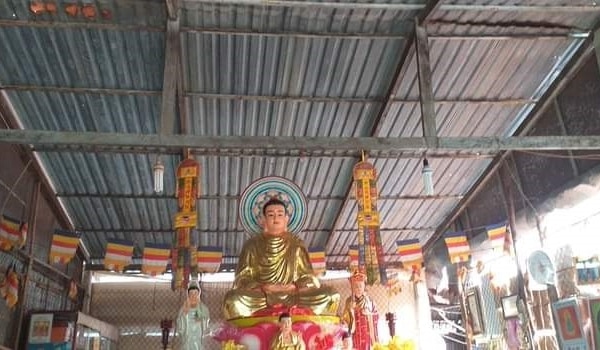 XÂY CHÁNH ĐIỆN CHÙA QUAN ÂM – TT CÁI TÀU HẠ , HUYỆN CHÂU THÀNH, TỈNH ĐỒNG THÁP