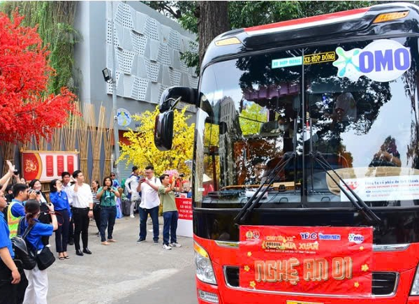 YNA35 CHUYẾN XE MÙA XUÂN ĐƯA CÔNG NHÂN VỀ QUÊ ĐÓN TẾT ẤT TỴ NĂM 2025