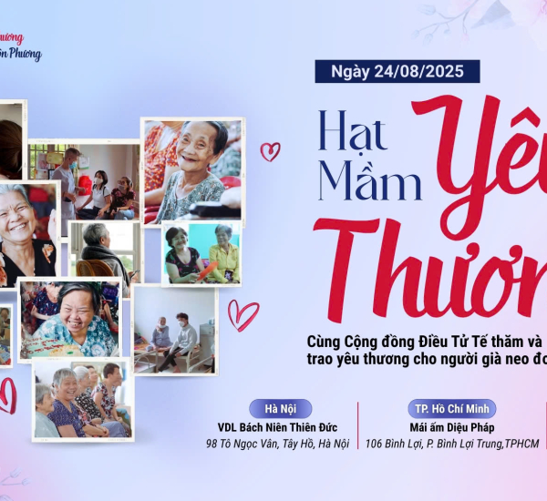 YNA50 THĂM VIỆN DƯỠNG LÃO VÀ GIÚP ĐỠ CỤ GIÀ NEO ĐƠN – ĐIỀU TỬ TẾ OFFLINE THÁNG 8/2025