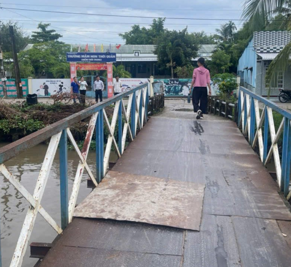 CA107 XÂY CẦU SỨ MỆNH KIM CƯƠNG 10 – XÃ ĐỊNH HÒA – TỈNH AN GIANG